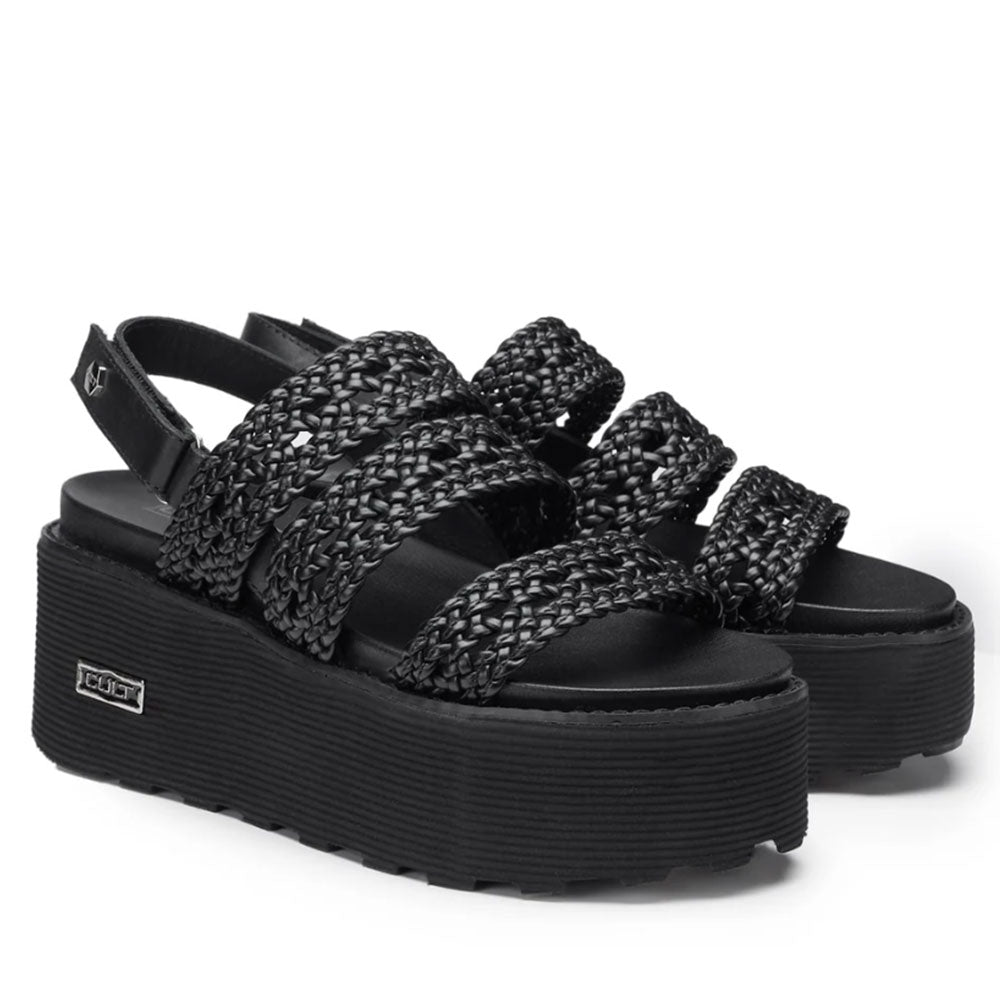 CULT Nancy 4475
Damensandalen aus schwarzem Leder