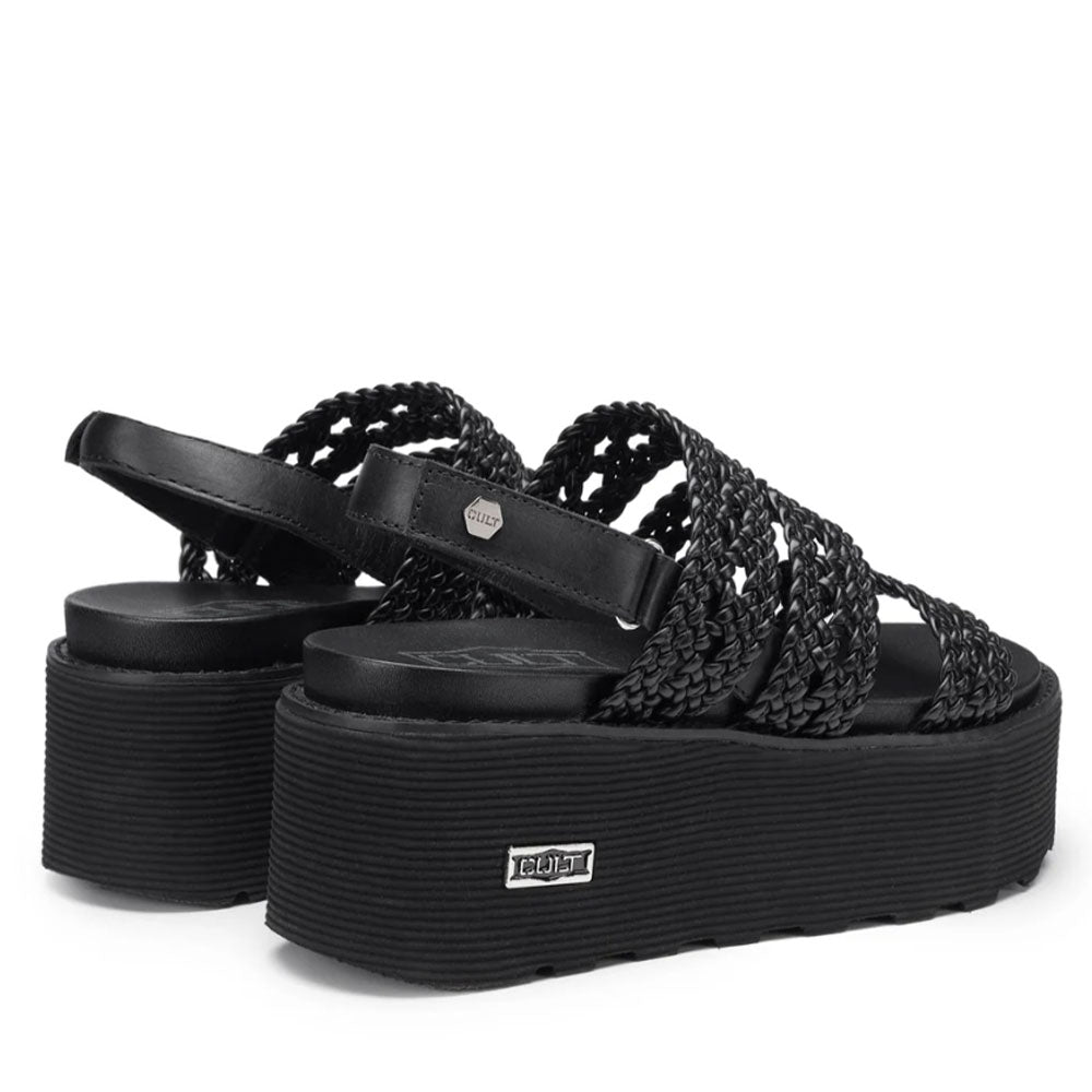 CULT Nancy 4475
Damensandalen aus schwarzem Leder