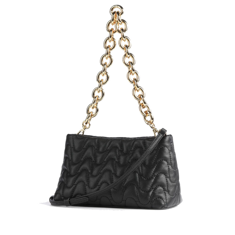 Borsa Donna a Mano Mini COCCINELLE in Pelle Matelassè Linea Ophelie Colore Nero