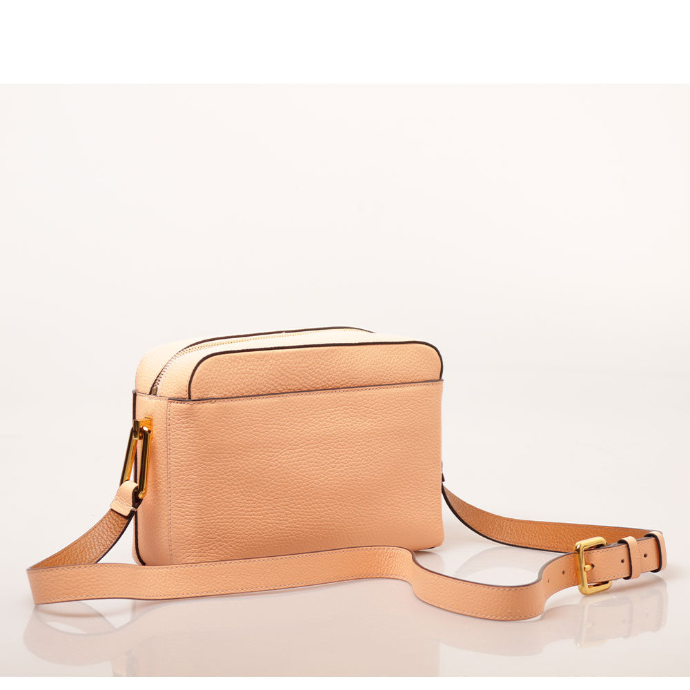 Borsa Donna a Tracolla COCCINELLE in Pelle linea Liya colore Sunrise - Cuir