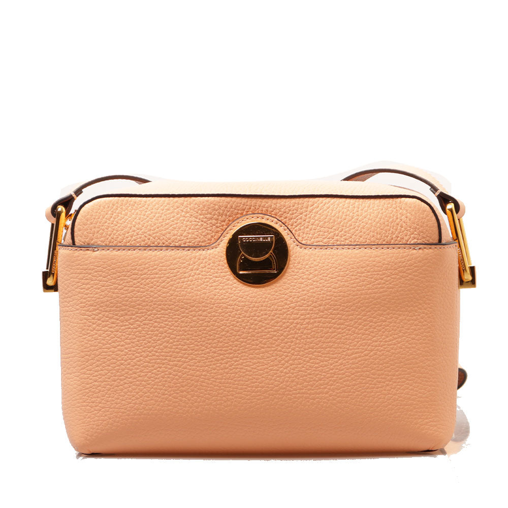 Borsa Donna a Tracolla COCCINELLE in Pelle linea Liya colore Sunrise - Cuir