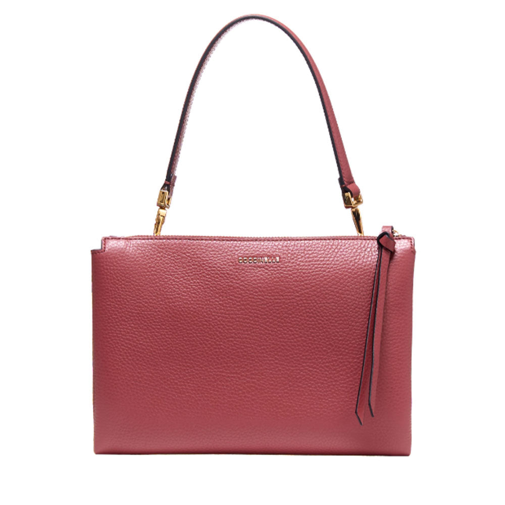 Borsa Donna a Spalla COCCINELLE in Pelle Linea Arlettis colore Brandy