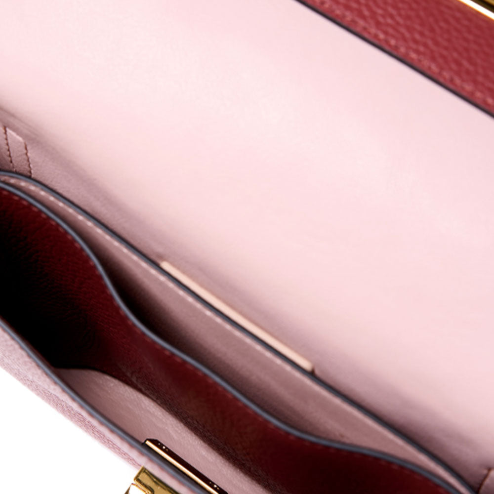 Borsa Donna a Spalla COCCINELLE in Pelle Linea Arlettis colore Brandy