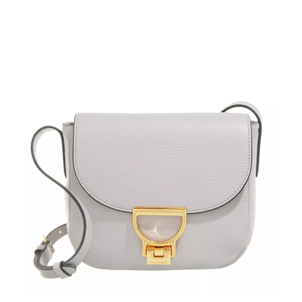 Borsa Donna a Tracolla COCCINELLE in Pelle Linea Arlettis colore Light Grey