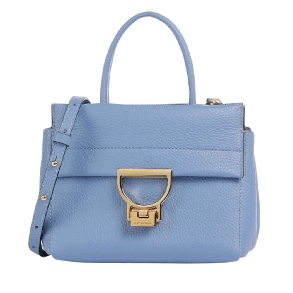 Borsa Donna a Mano COCCINELLE in Pelle linea Arlettis Colore Azul Misura Piccola