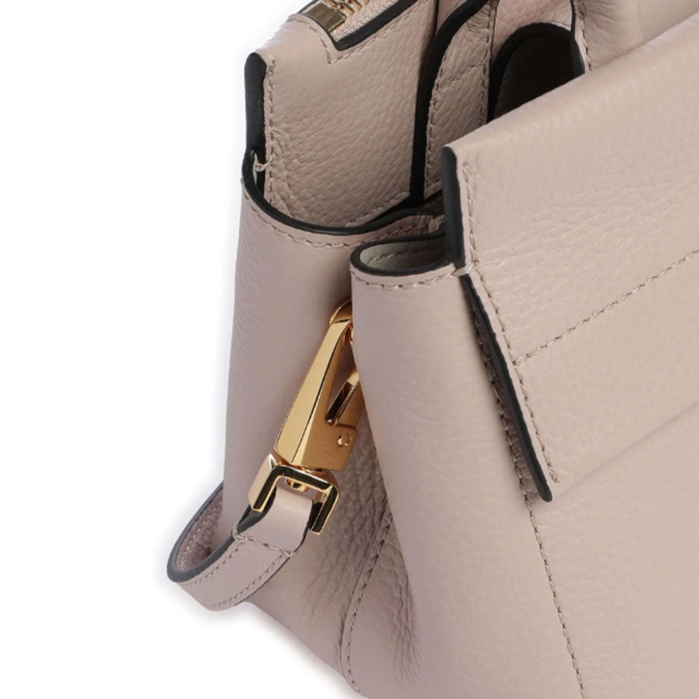 COCCINELLE Damenhandtasche aus Leder Arlettis Line Rosette Farbe Kleine Größe