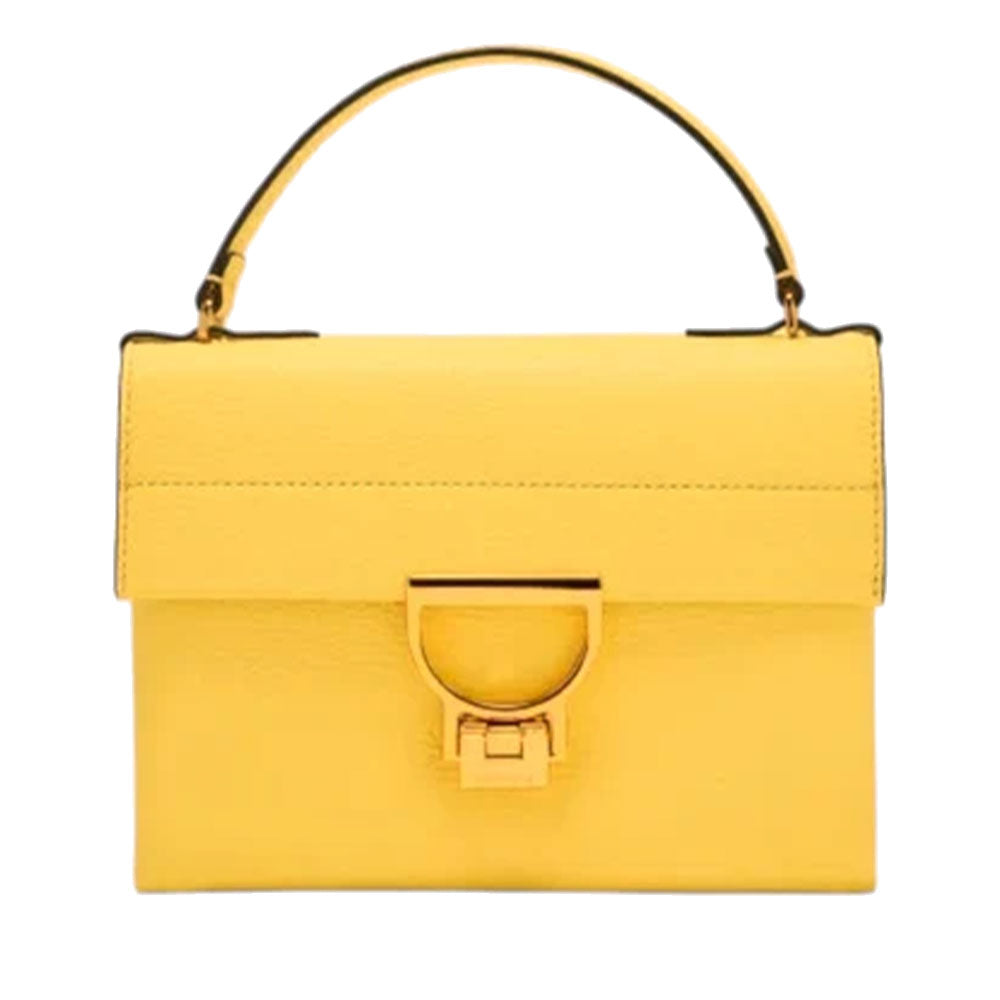 COCCINELLE Damenhandtasche mit Schultergurt aus Leder Arlettis Mini Line Soleado Color