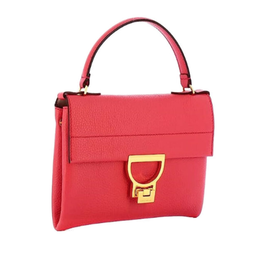 Borsa Donna a Mano COCCINELLE in Pelle Linea Arlettis Mini colore Cranberry