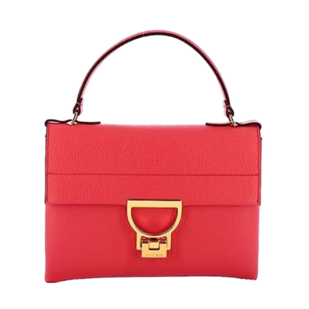 Borsa Donna a Mano COCCINELLE in Pelle Linea Arlettis Mini colore Cranberry