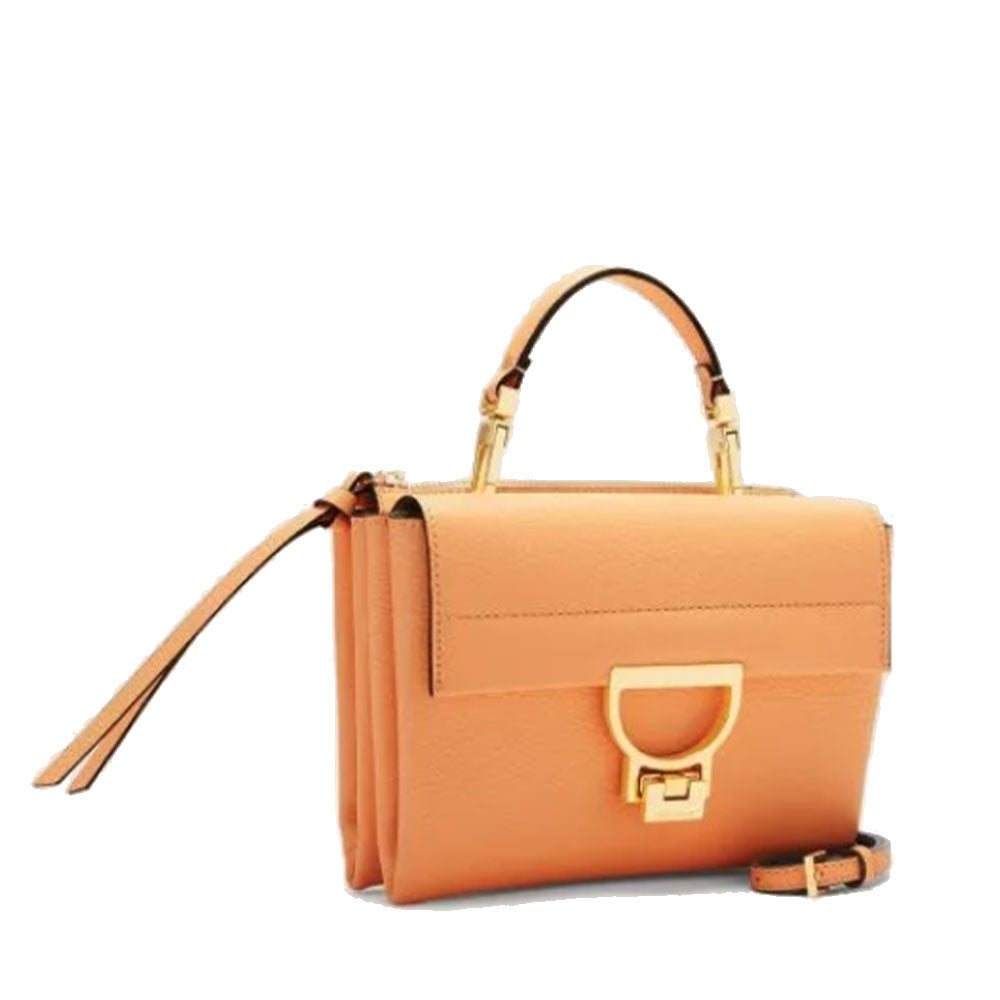 Borsa Donna a Mano con Tracolla COCCINELLE in Pelle Linea Arlettis colore Sunrise