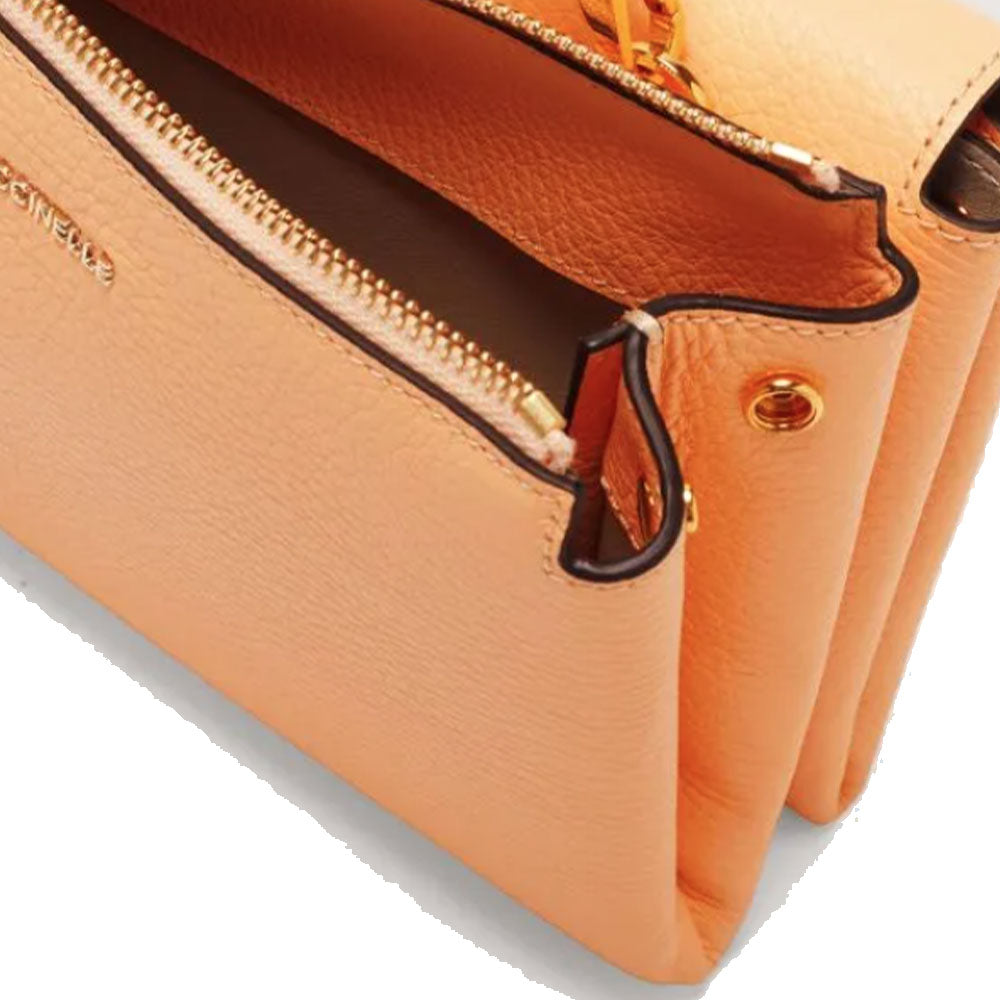 Borsa Donna a Mano con Tracolla COCCINELLE in Pelle Linea Arlettis colore Sunrise