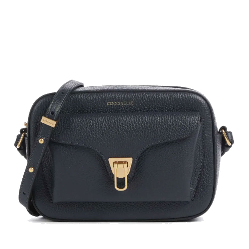 COCCINELLE Beat Soft Linie
Damen Umhängetasche aus Leder in der Farbe Midnight Blue, mittlere Größe