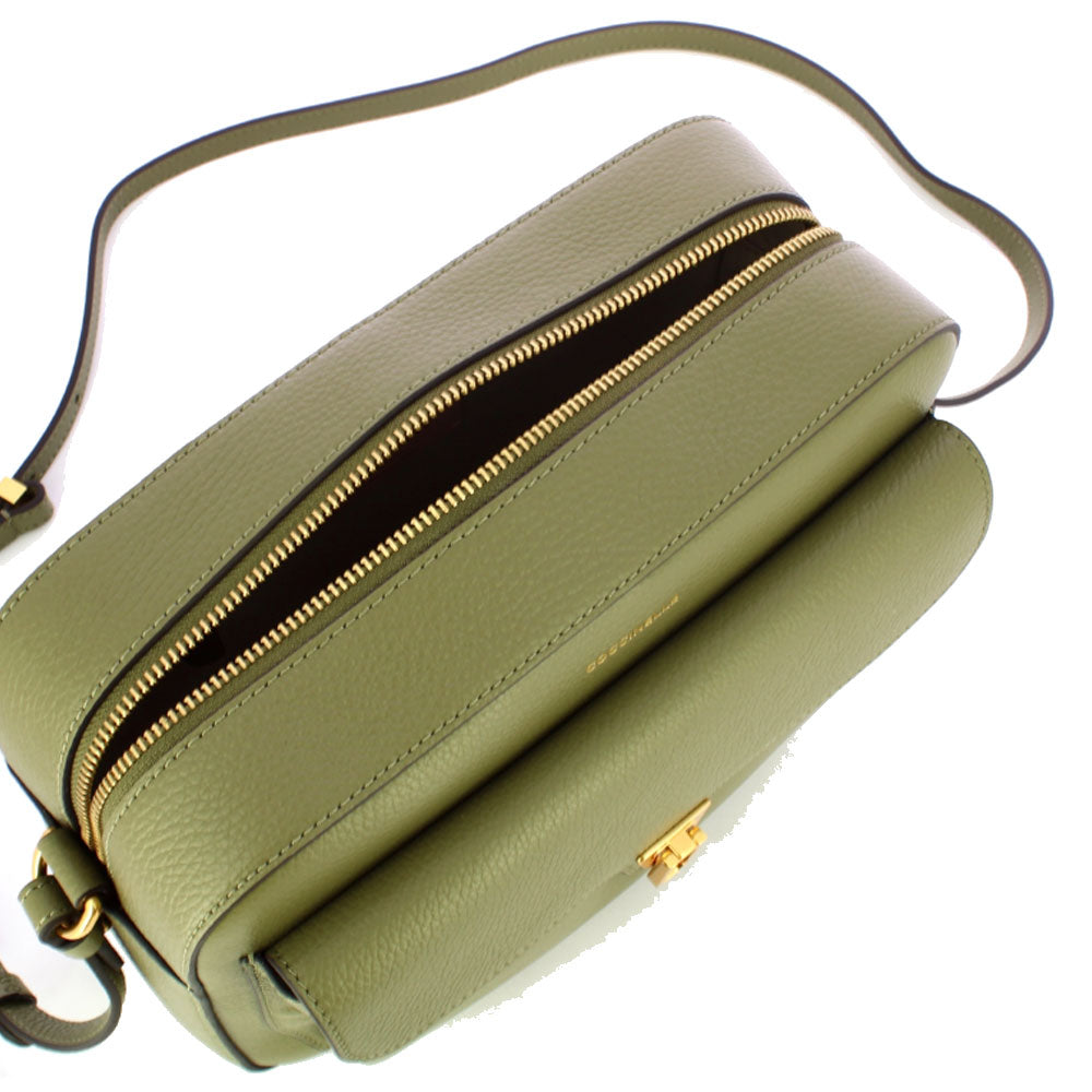 Borsa Donna a Tracolla COCCINELLE linea Beat Soft in Pelle Laurel Green