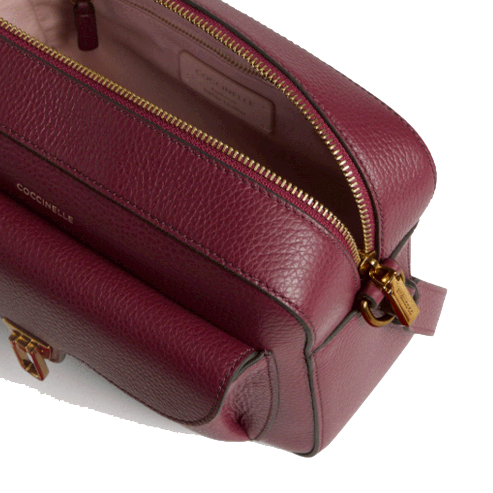 Borsa Donna a Tracolla COCCINELLE in Pelle Ribes linea Beat Soft Misura Large