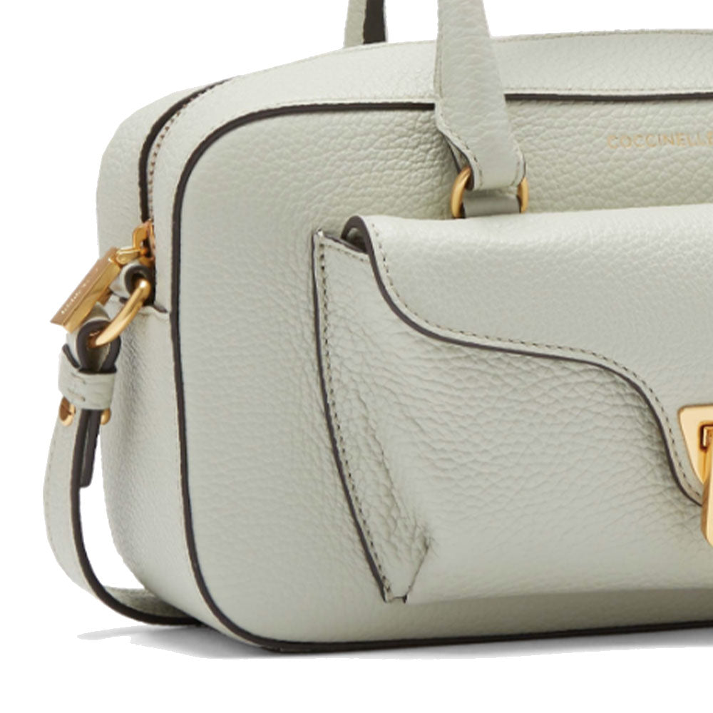 Borsa Donna a Mano COCCINELLE in Pelle linea Beat Soft Colore Celadon Green
