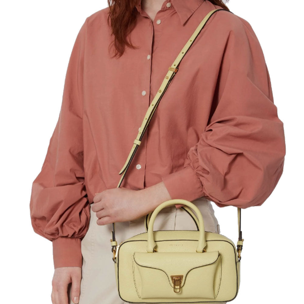 COCCINELLE Beat Soft Linie
Damen Handtasche aus Leder in Lime Wash Color