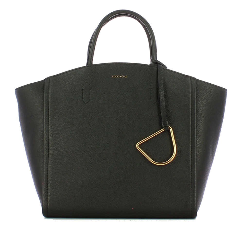 Borsa Donna a Mano COCCINELLE in Pelle linea Narcisse Colore Nero