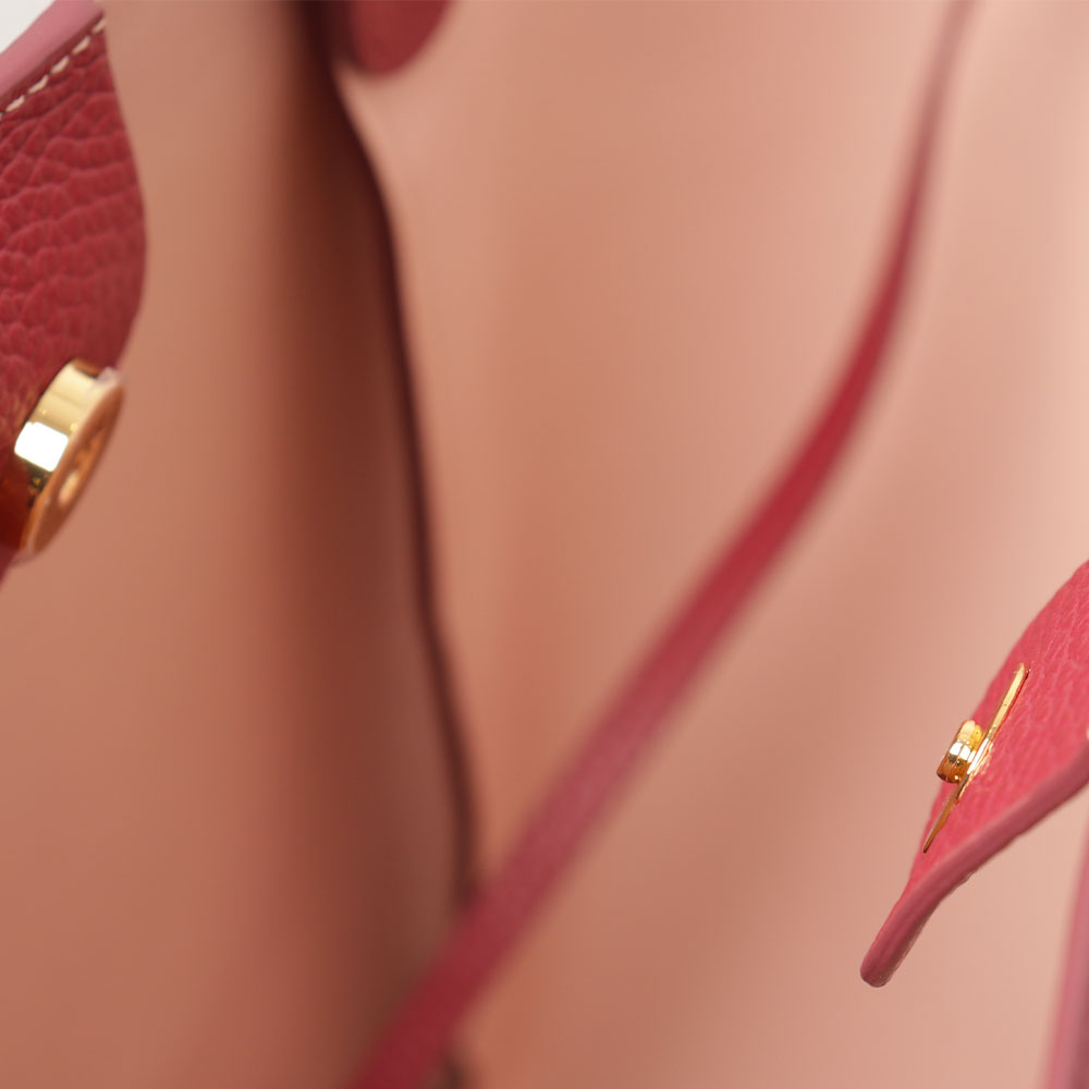 Borsa Donna a Mano COCCINELLE in Pelle linea Boheme Large colore Garnet Red
