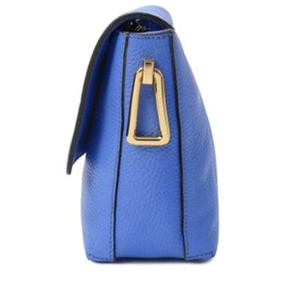 Borsa Donna a Tracolla COCCINELLE in Pelle Linea Liya Signature colore Azul