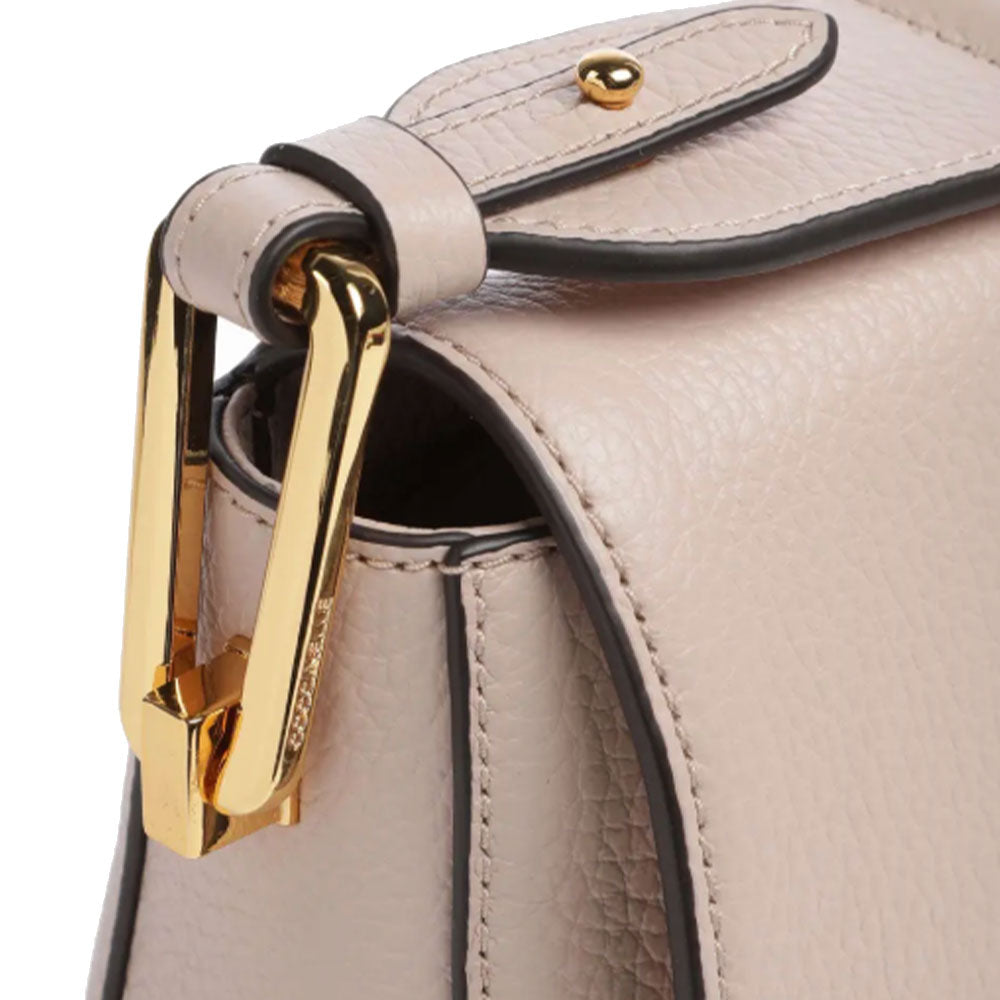 COCCINELLE Damen Umhängetasche aus Leder Liya Signature Line Rosette Color