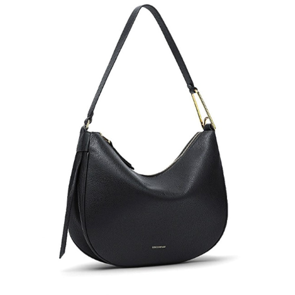 Borsa Donna a Spalla COCCINELLE in Pelle Nera Linea Priscilla
