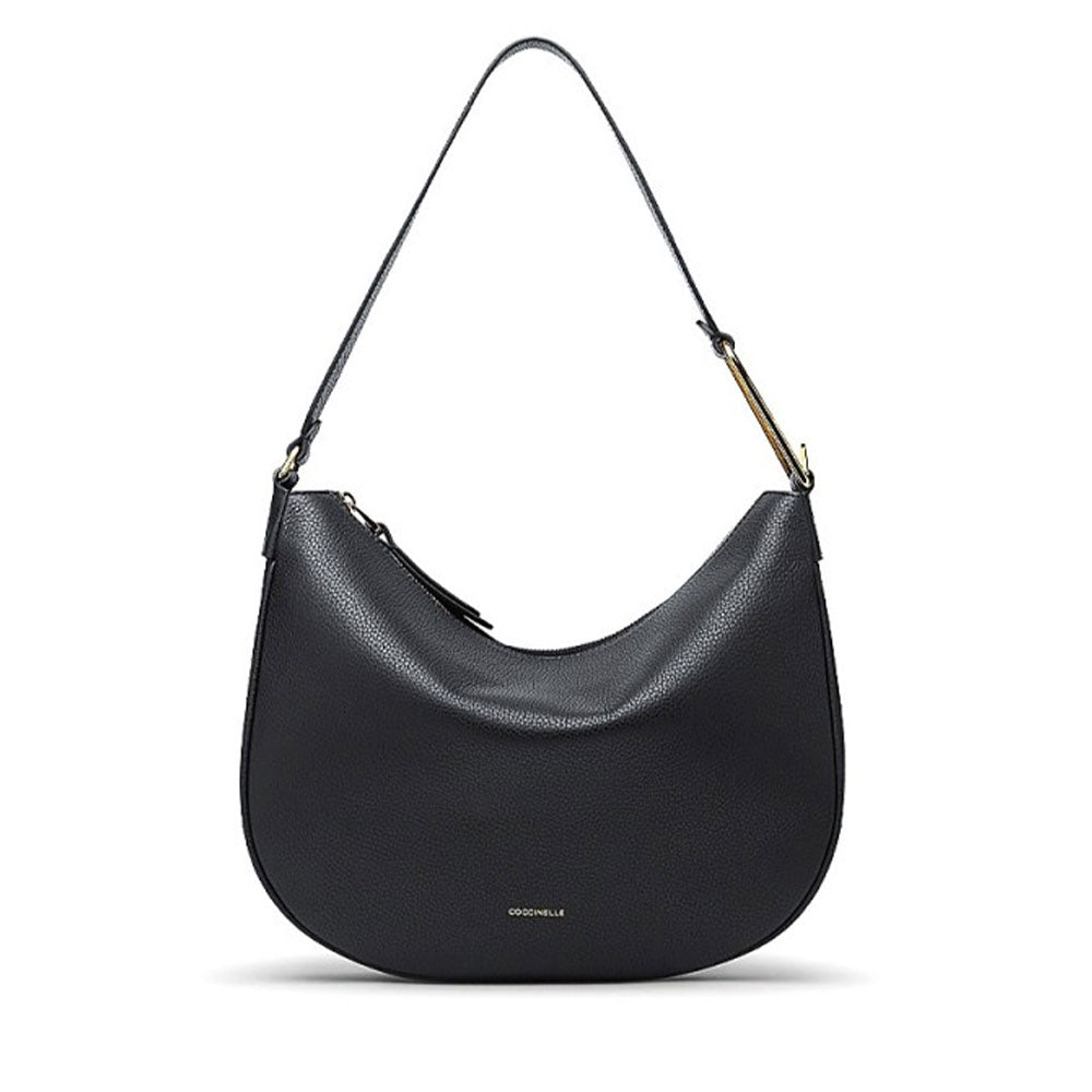 Borsa Donna a Spalla COCCINELLE in Pelle Nera Linea Priscilla