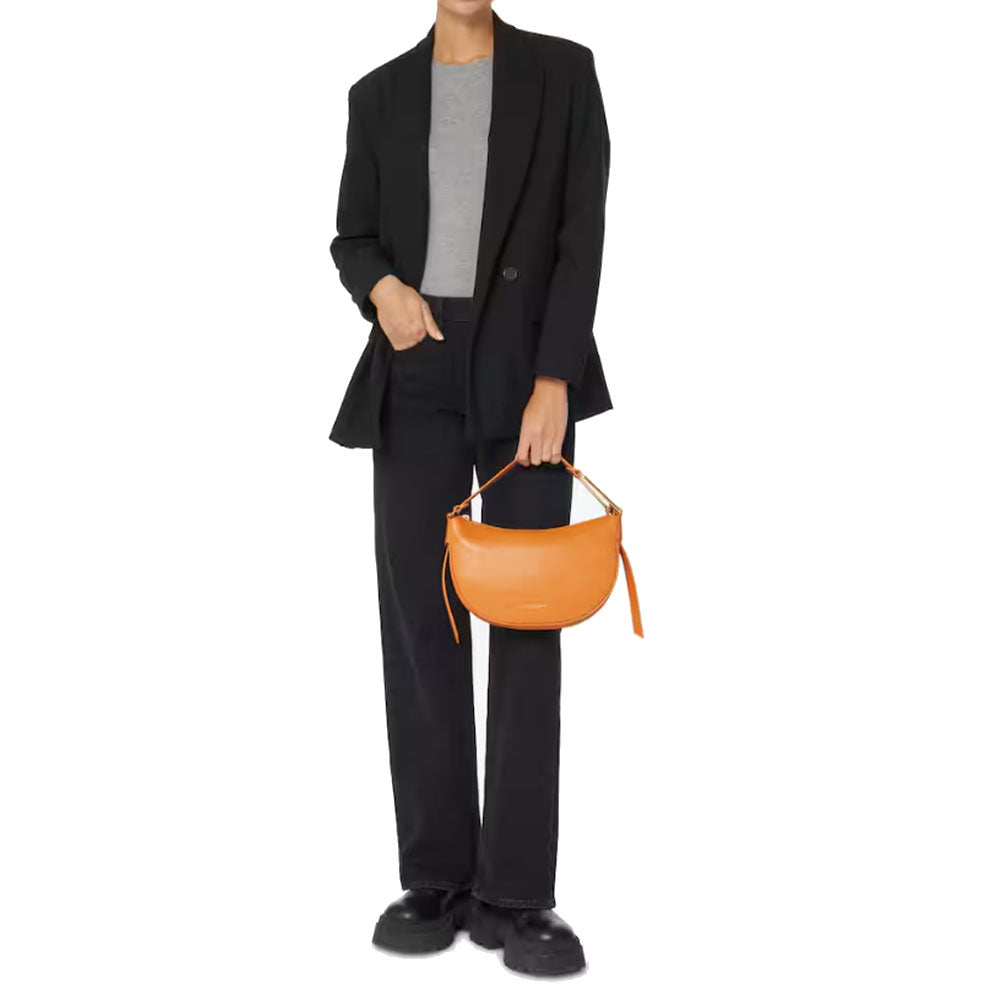 Borsa Donna a Mano COCCINELLE in Pelle Paprika Linea Priscilla Misura Piccola