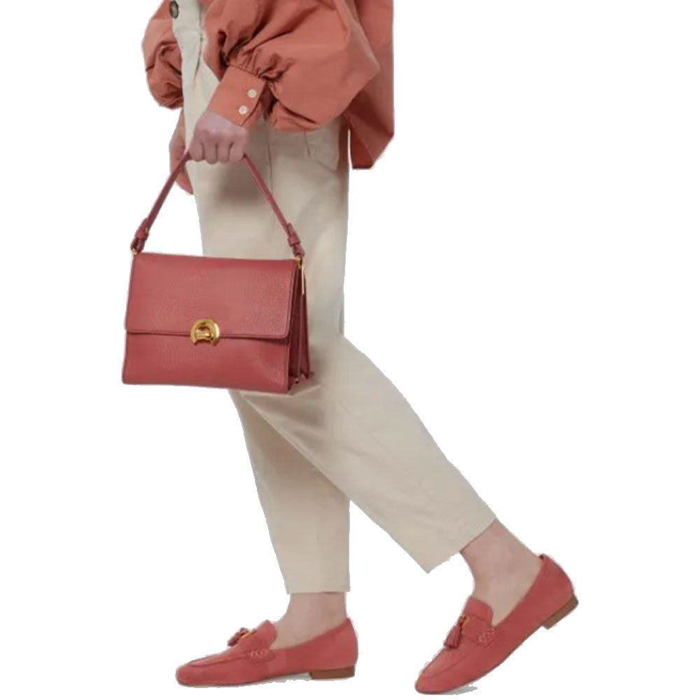 Borsa Donna a Mano con Tracolla COCCINELLE linea Binxie in Pelle Pot
