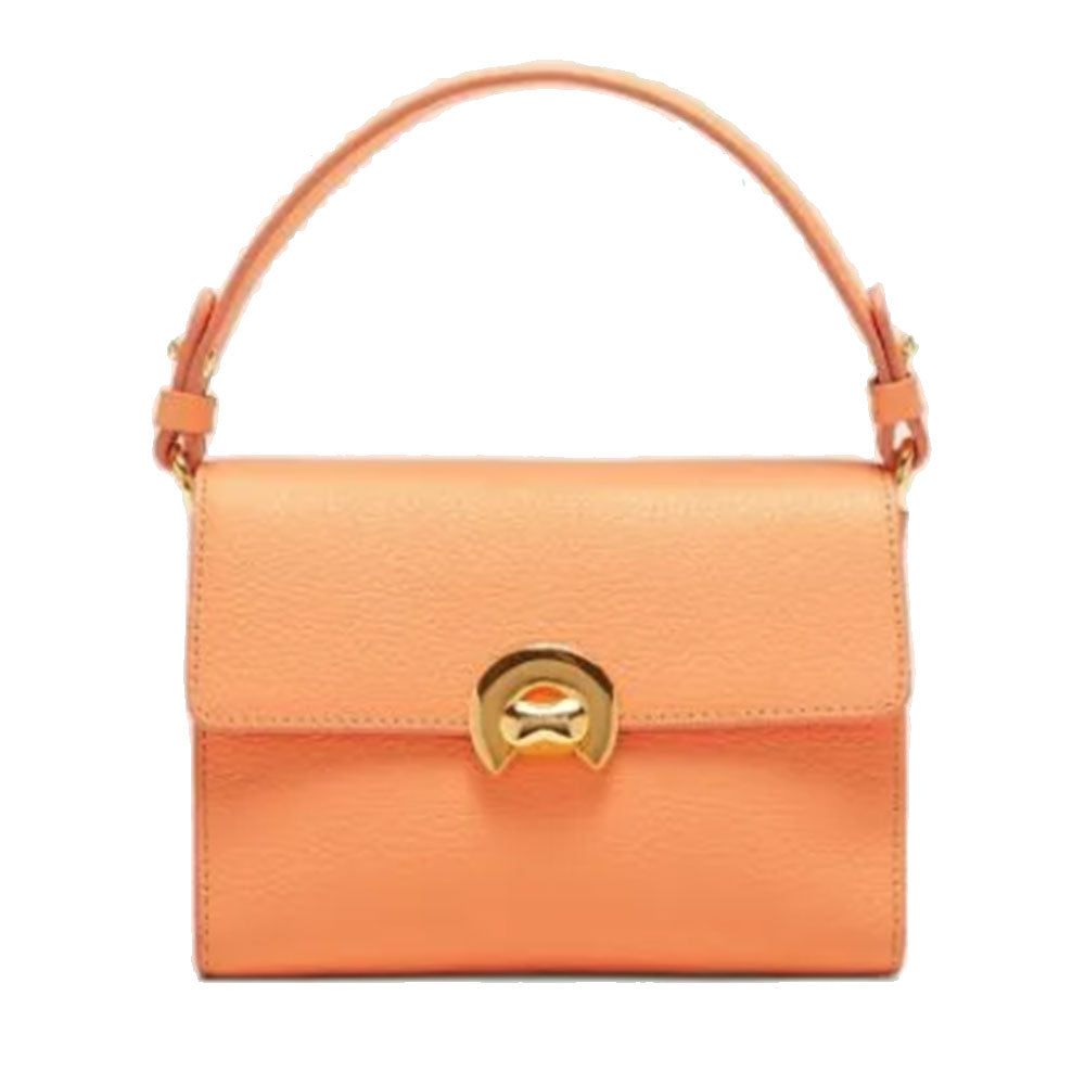 COCCINELLE Binxie Small Linie 
Damenhandtasche mit Schultergurt aus Leder Sunrise Farbe