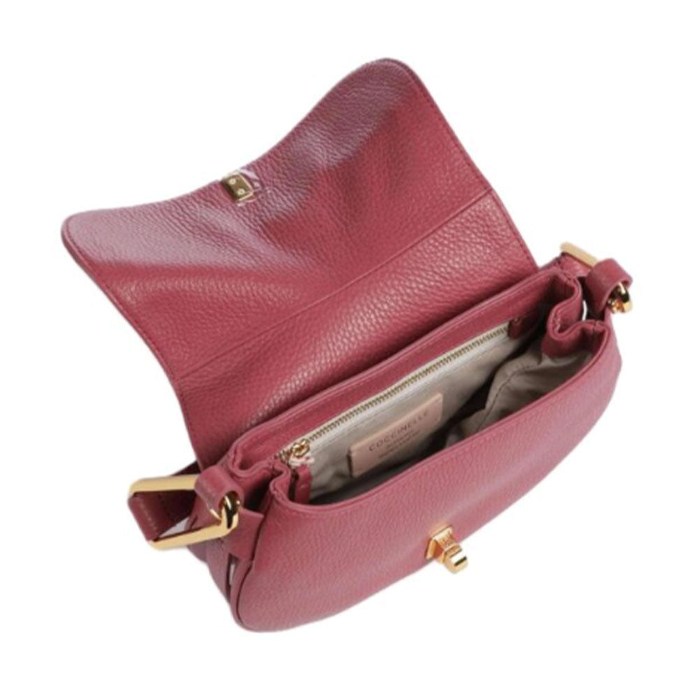 Borsa Donna a Mano COCCINELLE in Pelle Linea Magie Colore Rosewood Misura Small