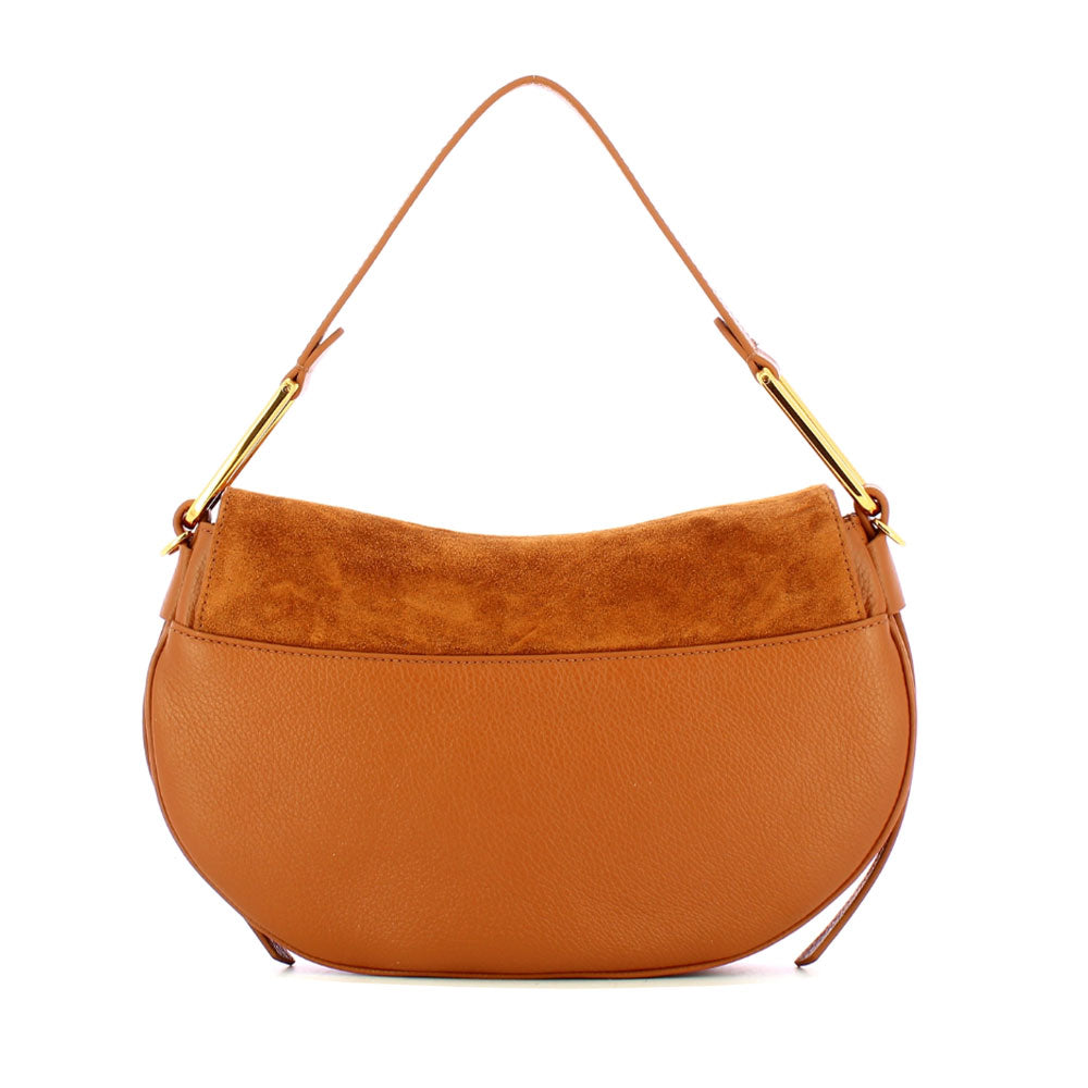 Borsa Donna a Mano COCCINELLE linea Magie Suede Bimaterial Medium in Pelle Cuir