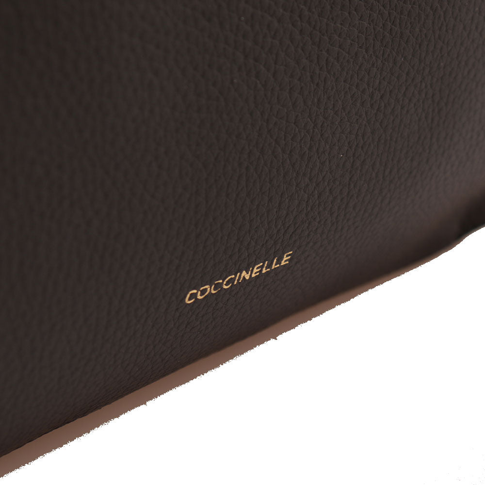 Borsa Donna a Spalla COCCINELLE Linea Flare in Pelle Nera