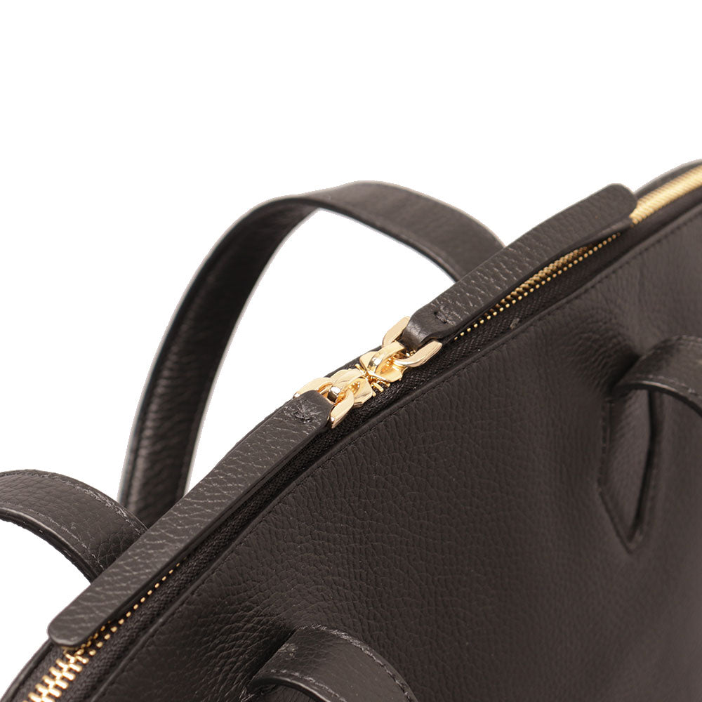 Borsa Donna a Spalla COCCINELLE Linea Flare in Pelle Nera
