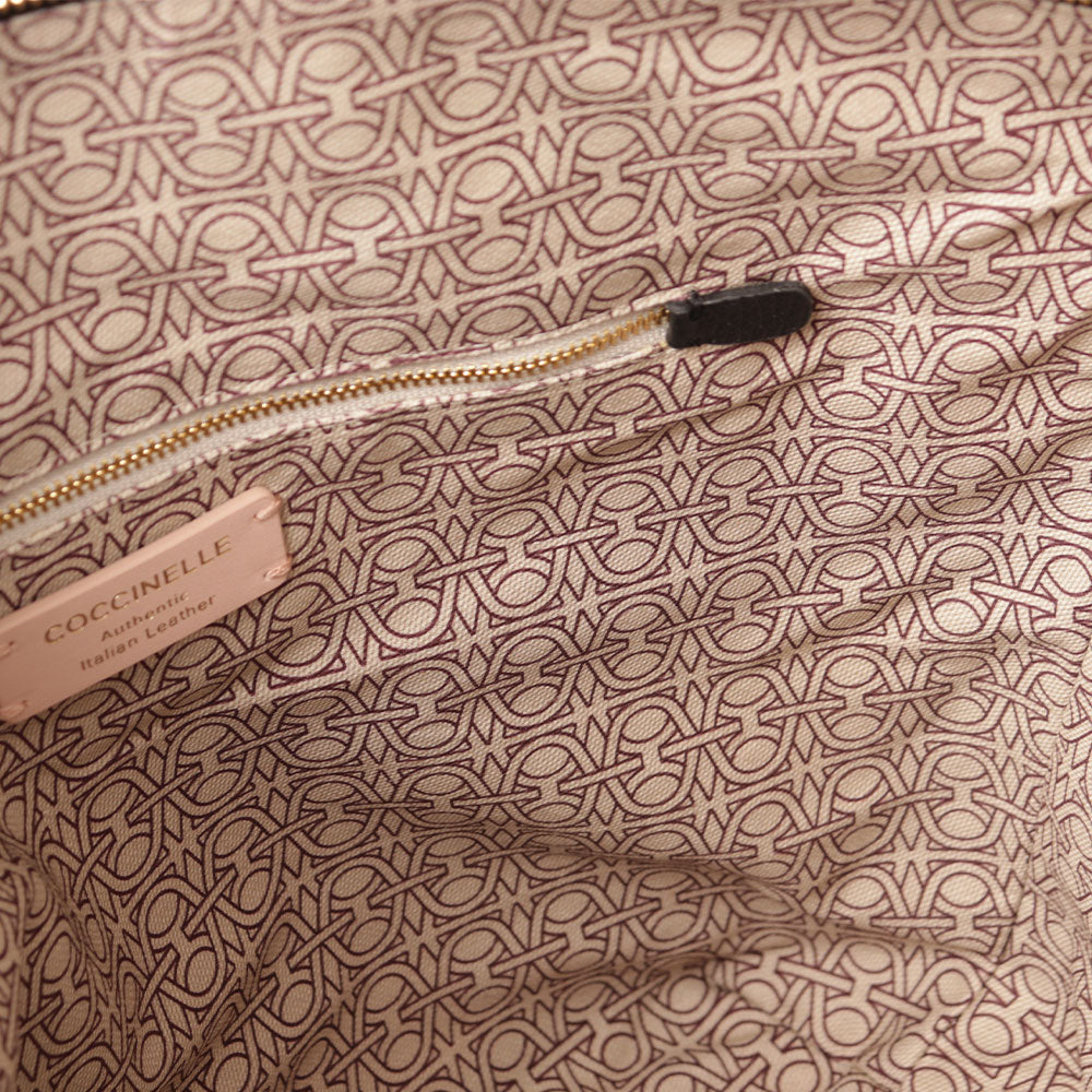 Borsa Donna a Spalla COCCINELLE Linea Flare in Pelle Nera