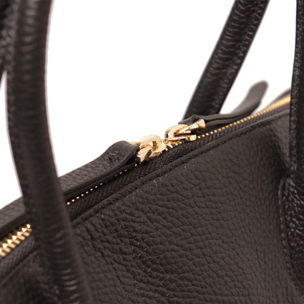 Borsa Donna a Mano COCCINELLE Linea Flare in Pelle Nera