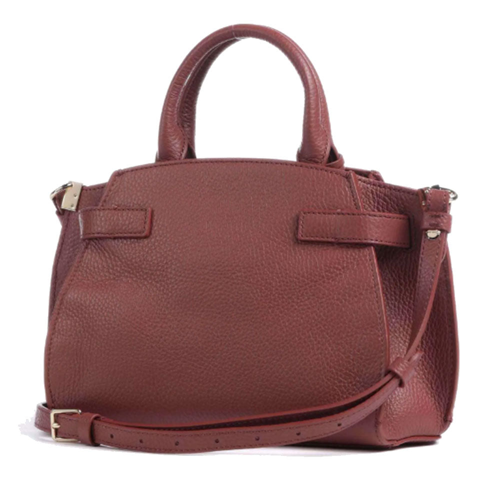 Borsa Donna a Mano COCCINELLE Linea Klichè in Pelle Brandy Misura Small