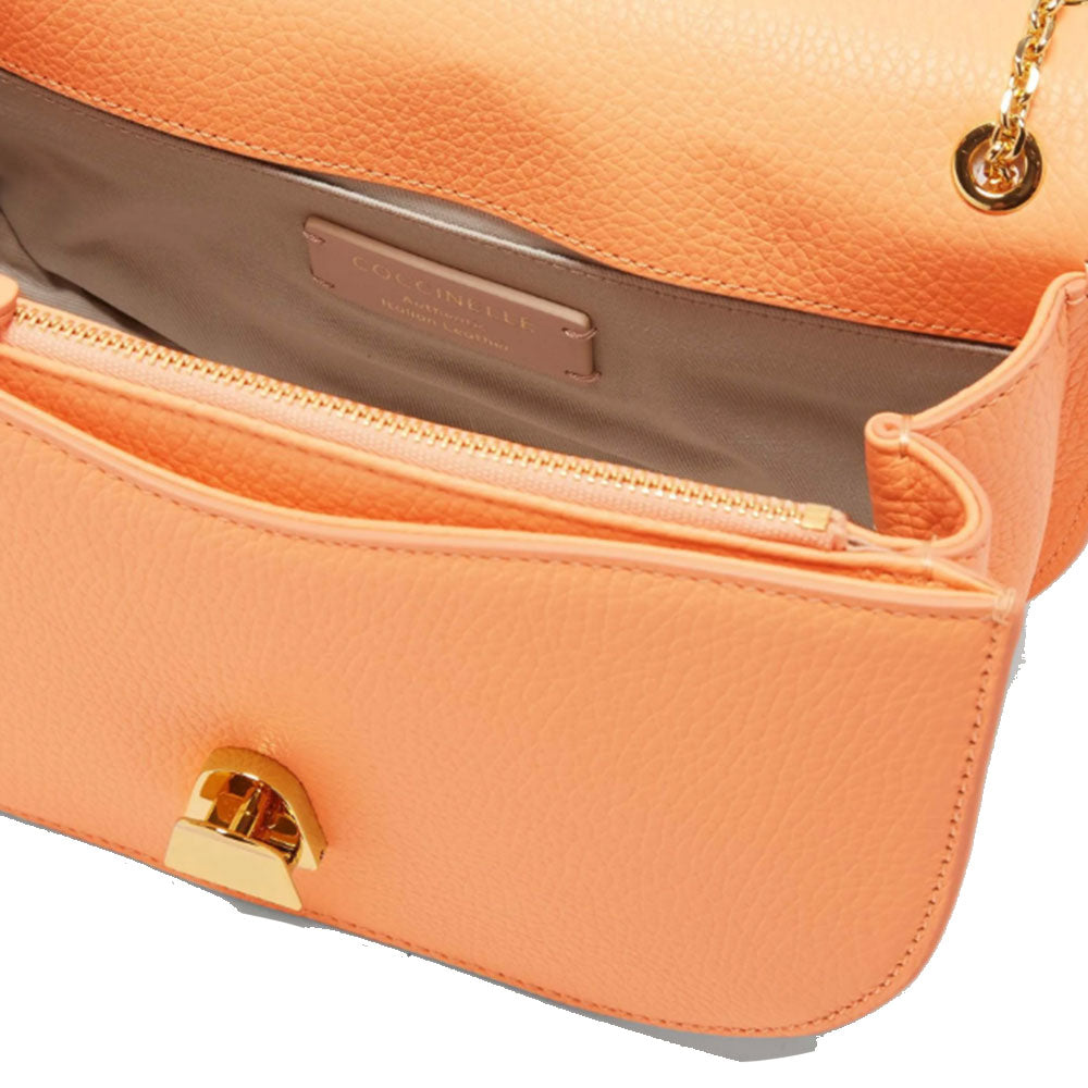 Borsa Donna a Spalla e Tracolla COCCINELLE in Pelle Sunrise linea Dew