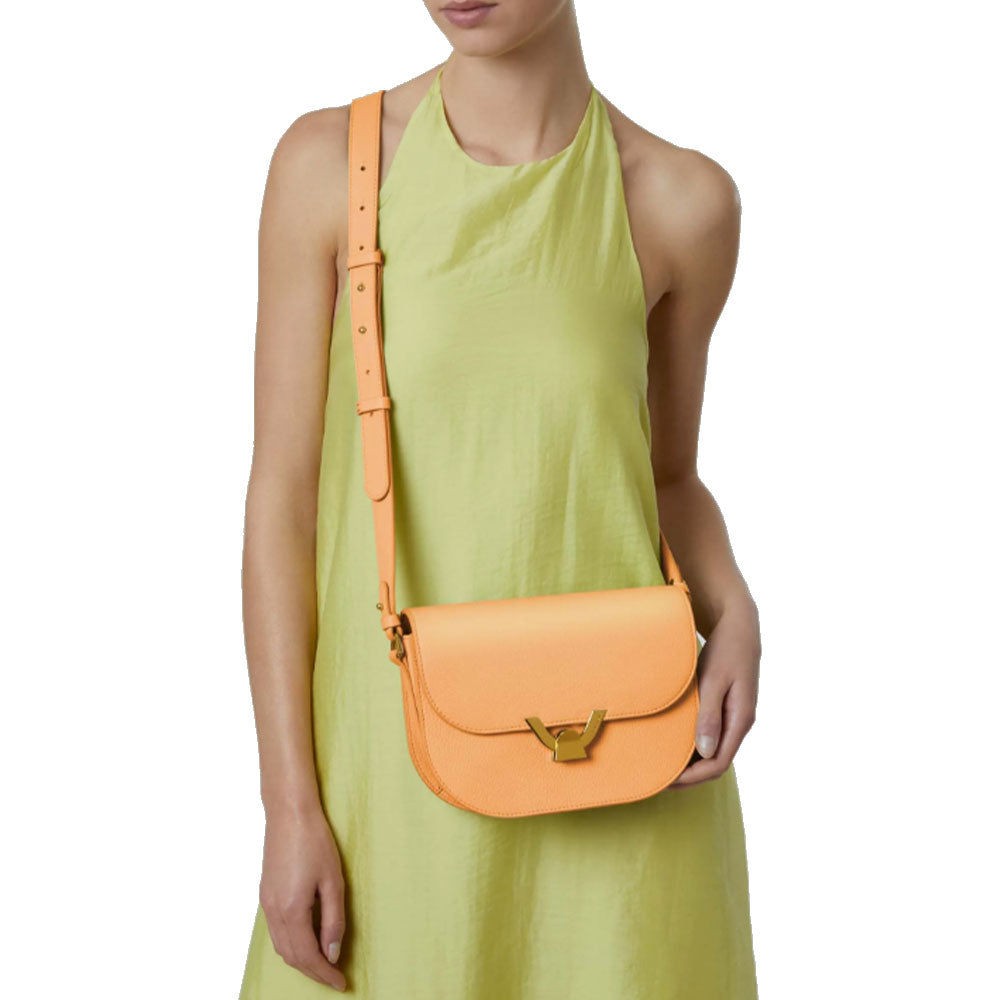 Borsa Donna a Tracolla COCCINELLE in Pelle Sunrise linea Dew Small