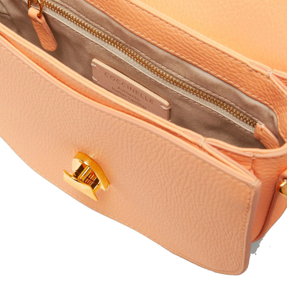 Borsa Donna a Tracolla COCCINELLE in Pelle Sunrise linea Dew Small
