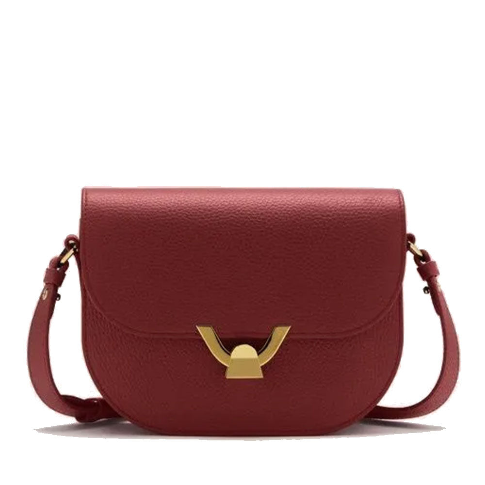 Borsa Donna a Tracolla COCCINELLE in Pelle Brandy linea Dew Small