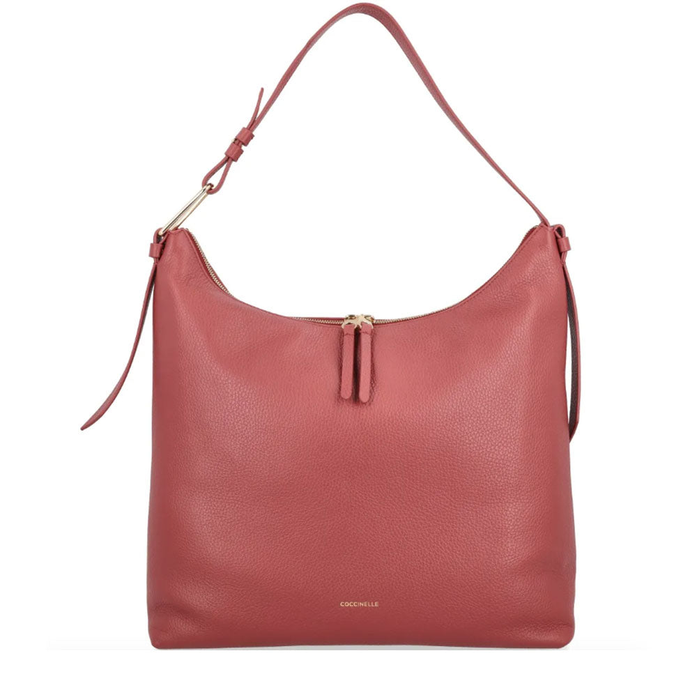 COCCINELLE MALORY LINIE
Hobo-Tasche aus Leder in der Farbe Brandy