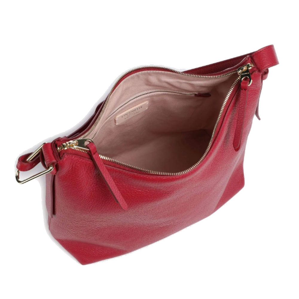 Borsa Hobo COCCINELLE in Pelle Linea Malory colore Sangria