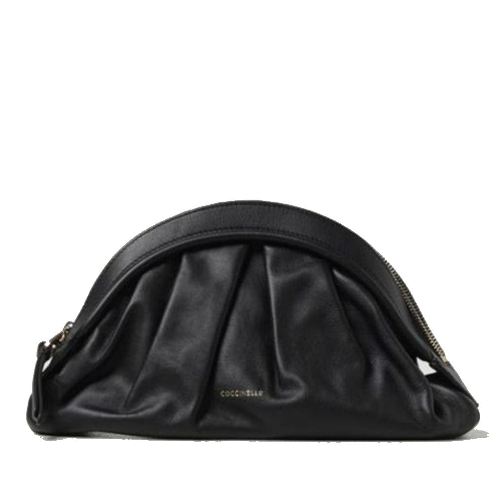 Clutch Donna a Mano COCCINELLE in Pelle Linea Cheek colore Nero Misura Media