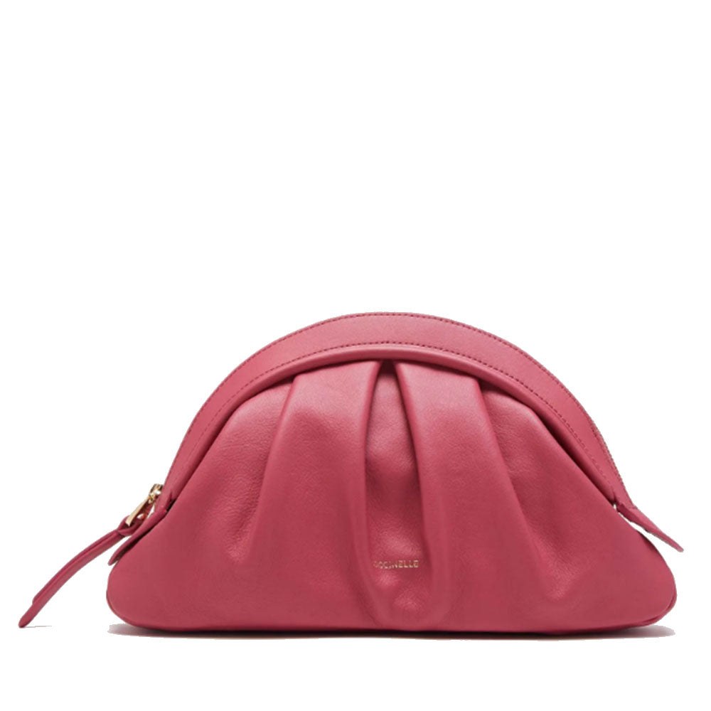 Clutch Donna a Mano COCCINELLE in Pelle Linea Cheek colore Rosewood Misura Media