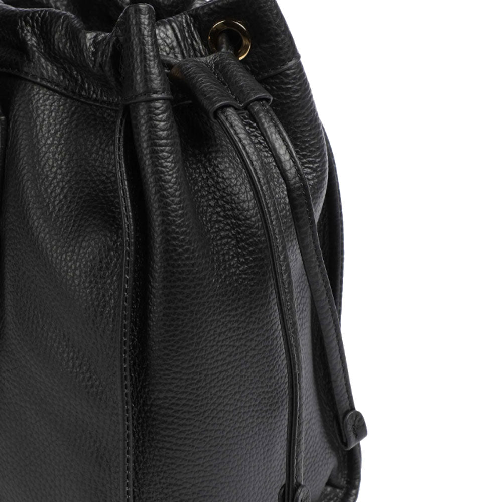 Borsa Donna a Spalla COCCINELLE in Pelle Linea 2Day Signature Medium colore Nero