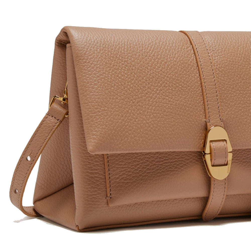 Borsa Donna a Tracolla COCCINELLE in Pelle Linea Dorian colore Skin