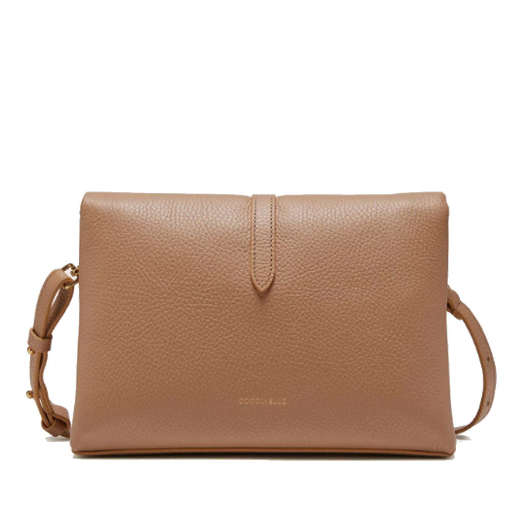 Borsa Donna a Tracolla COCCINELLE in Pelle Linea Dorian colore Skin
