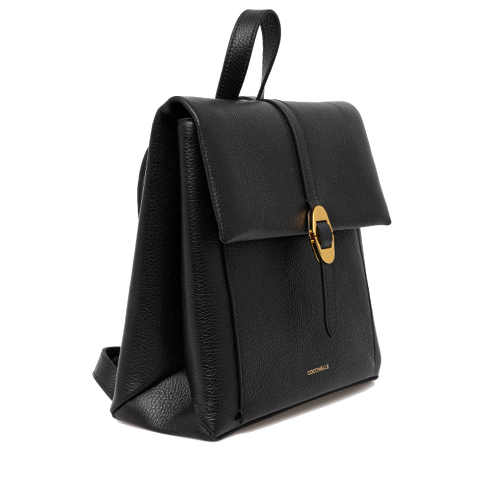 Zaino Donna COCCINELLE in Pelle Linea Dorian colore Nero
