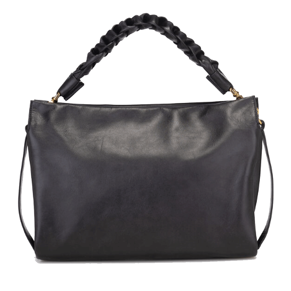Borsa Donna a Mano COCCINELLE in Pelle Liscia linea Boheme Medium colore Nero