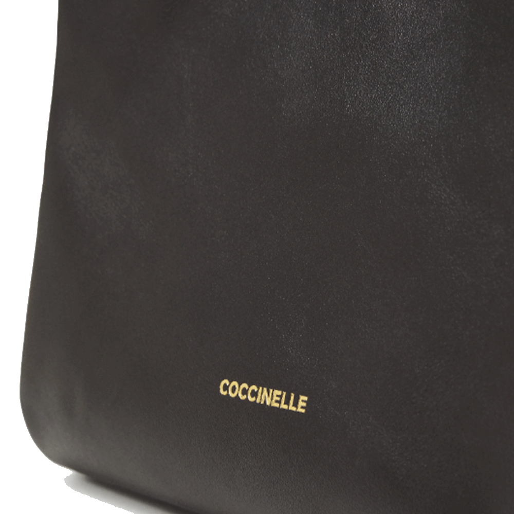 Borsa Donna a Mano COCCINELLE linea Boheme Small in Pelle Liscia Nera